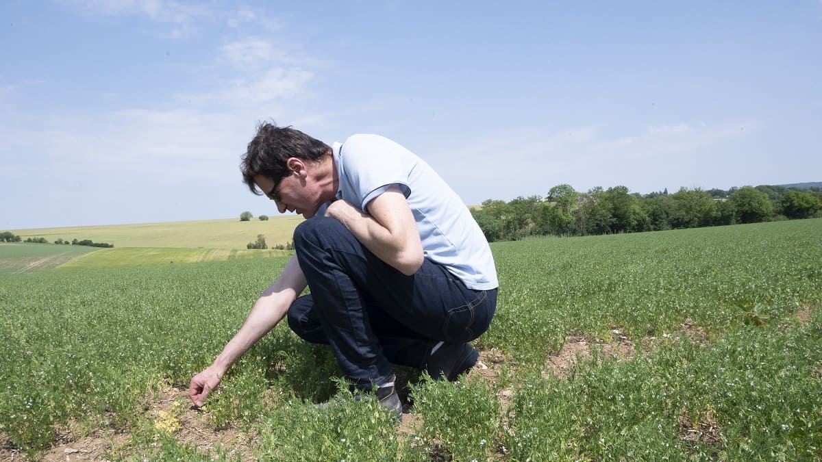 Christian Hubert, agriculteur dans les Yvelines.