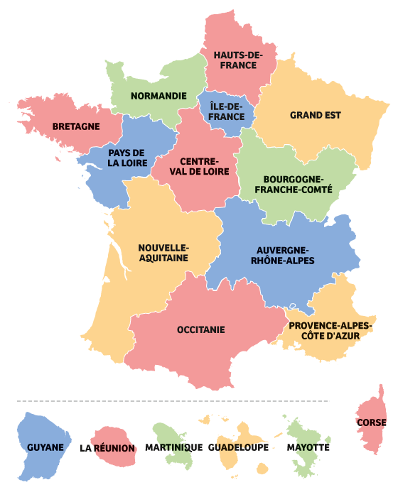 carte de France