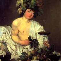 Bacchus du Caravage, v. 1595