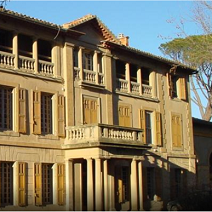 Façade du domaine merle