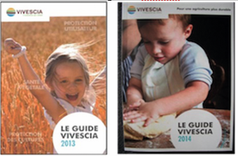 Photo des couvertures des guides Vivescia de 2013 et 2014