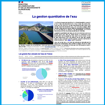 aperçu d'article sur la gestion quantitative de l’eau