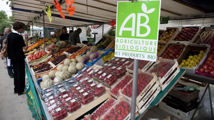 Étal de marché