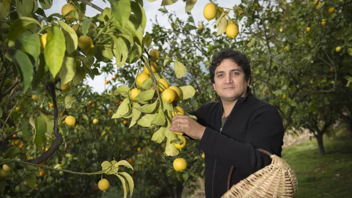 Chef Mauro Colagreco du restaurant Mirazur à Menton