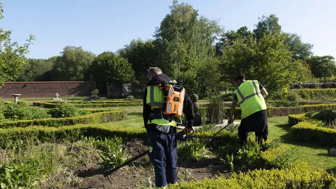 Travaux d'aménagements paysagers