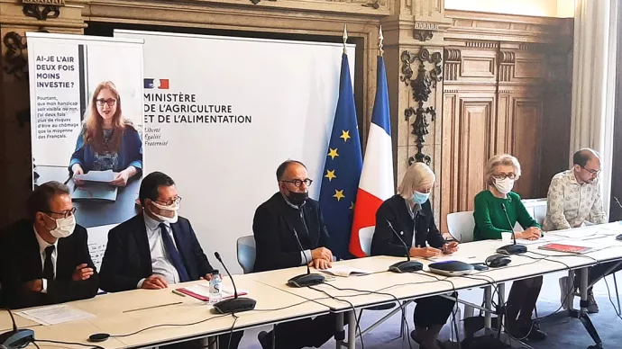 Conférence "handicap, ruralité et emploi" au ministère