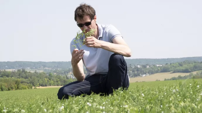 Christian Hubert, agriculteur dans les Yvelines.