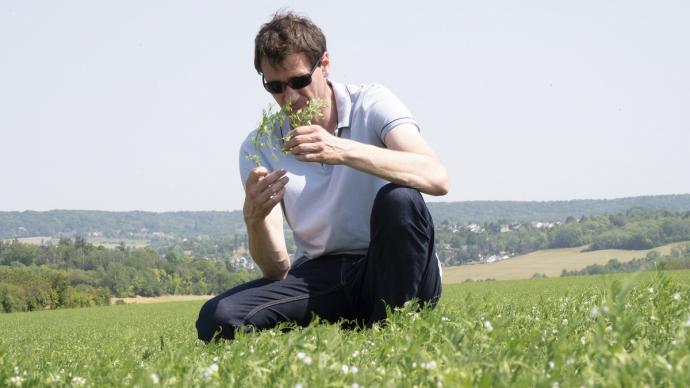 Christian Hubert, agriculteur dans les Yvelines.