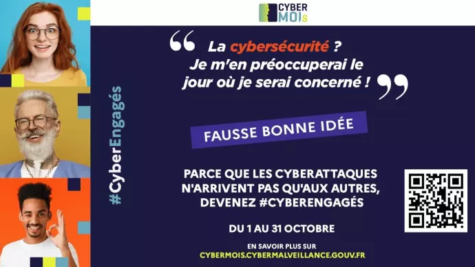 Affiche de la campagne Cybermoi/s