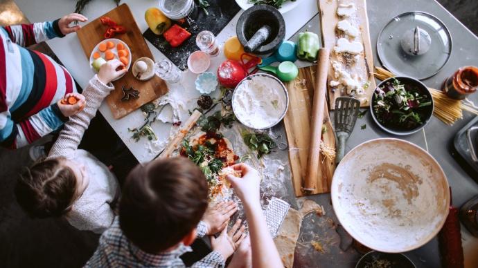 Préparation d'un repas