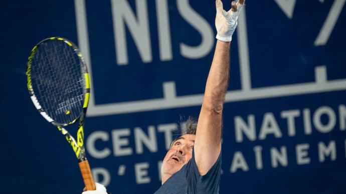 Stéphane Houdet, vétérinaire de formation et champion de tennis fauteuil.