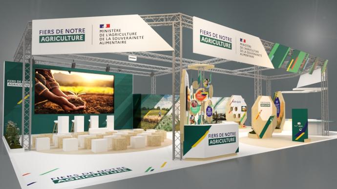 Le ministère au Salon international de l'agriculture 2025