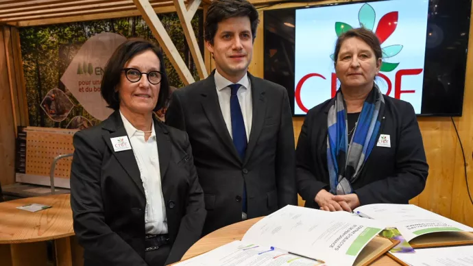 Signature de Julien Denormandie avec le CNPF