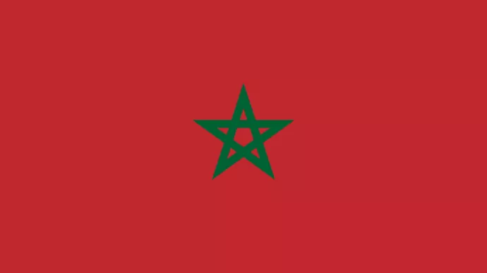 Drapeau Maroc