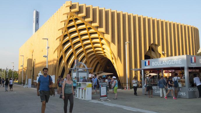 pavillon de la France à milan