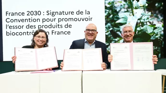 France 2030 : signature d’une convention entre le SGPI, la DGAL et l’ANSES pour promouvoir l’essor des produits de biocontrôle en France