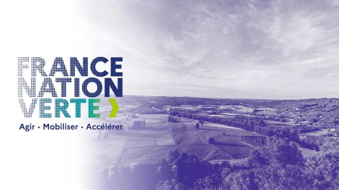 Logo France Nation Verte - Agir, Mobiliser, Accélérer