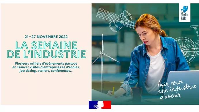 affiche Semaine de l'industrie